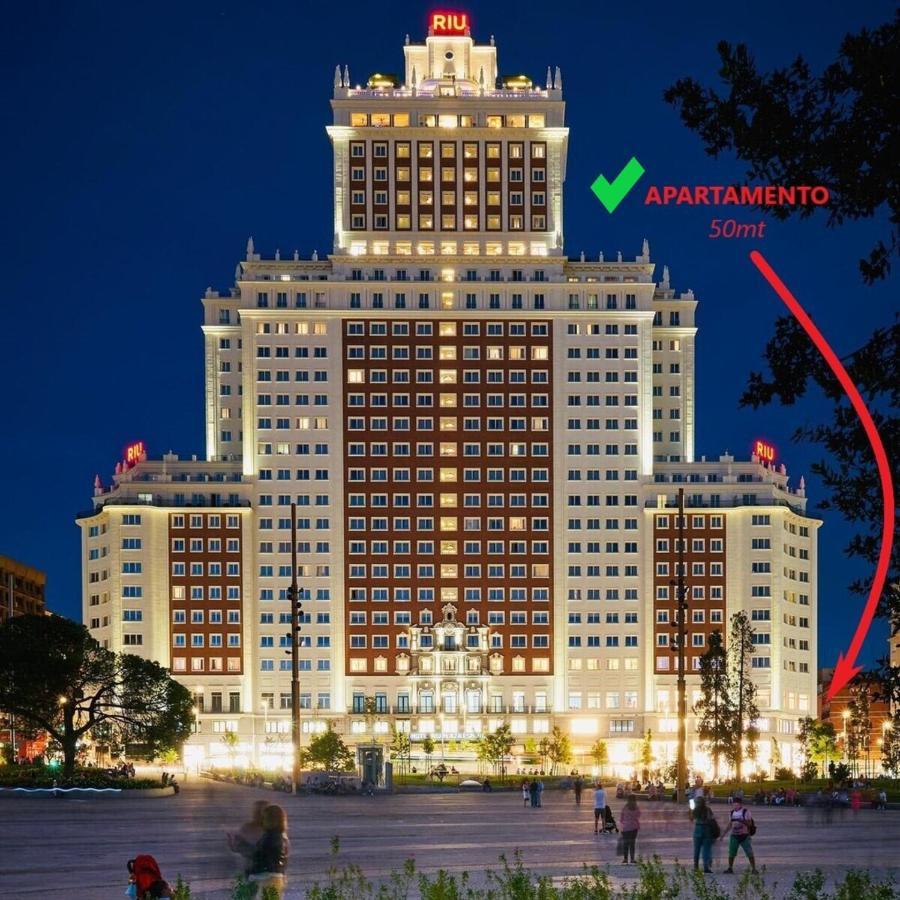 Centrico Plaza Espana - Gran Via Мадрид Экстерьер фото